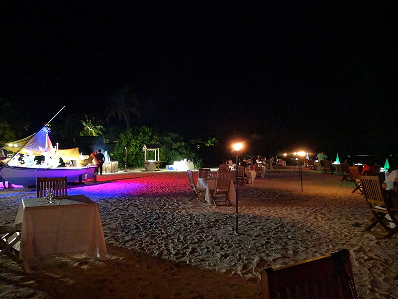 NH Collection Maldives Havodda Candlelit Beach Dinner
