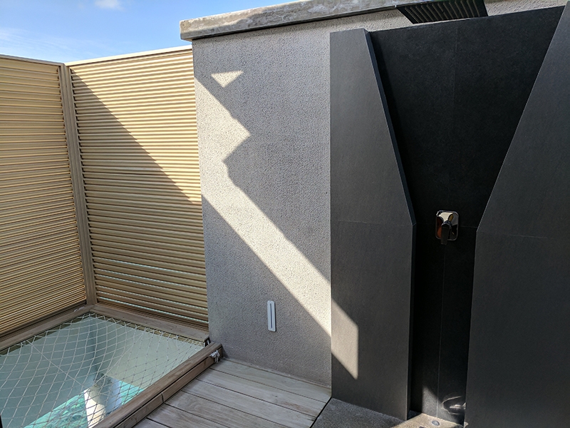Overwater Villa Outdoor Showed